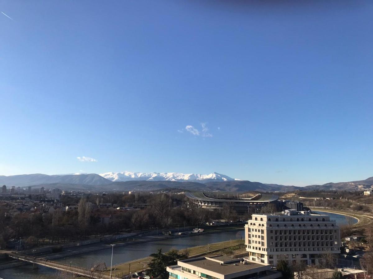 Apartmán Blue Sky Skopje Exteriér fotografie